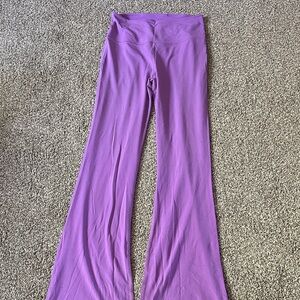 lululemon athletica Purple Flare Track Pants